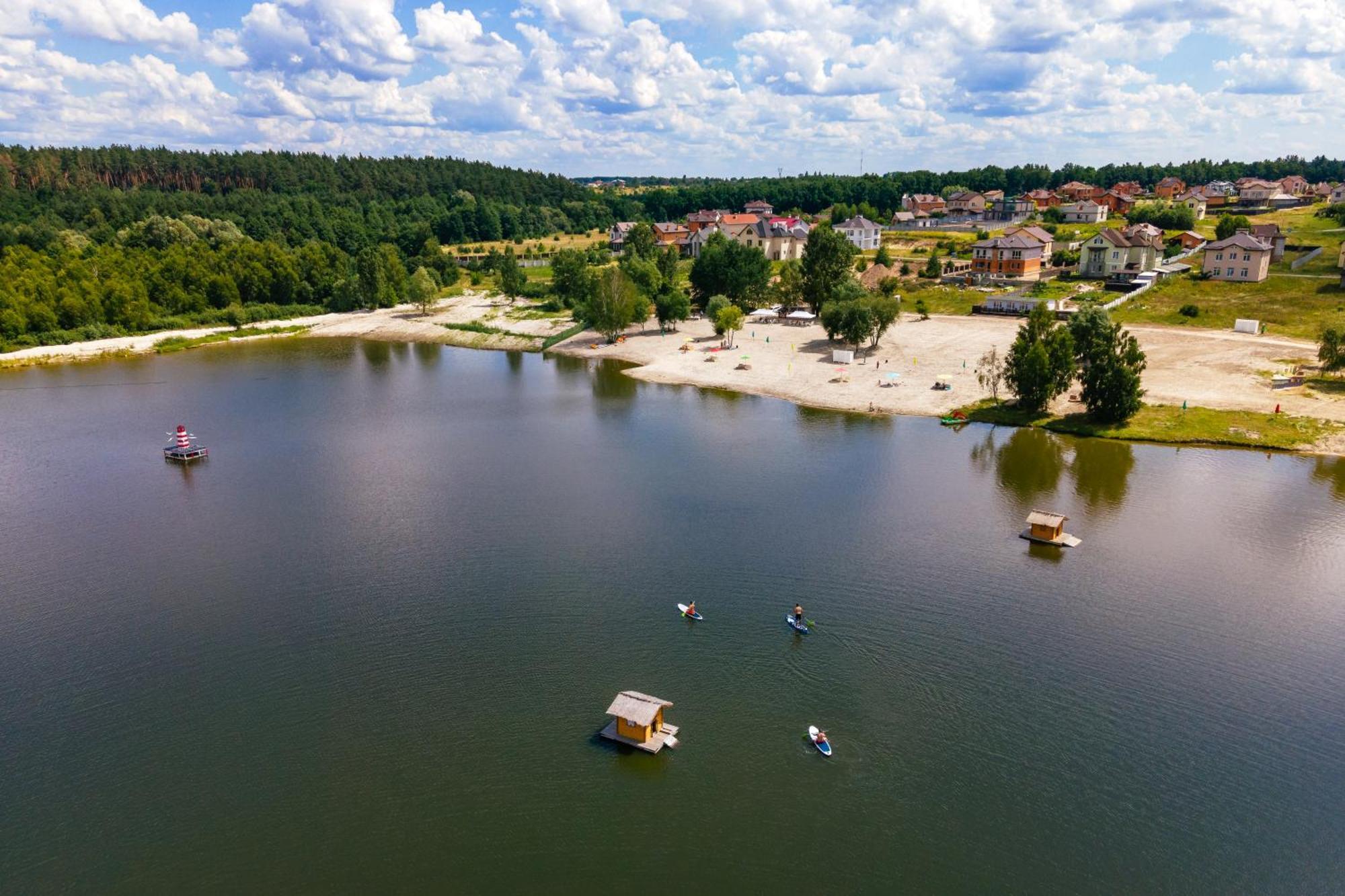 Sherwood Lake Hotel Berezivka Exteriér fotografie